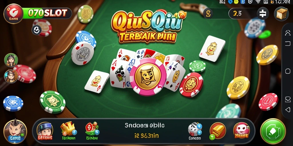 Tampilan gameplay QiuQiu yang menarik dan seru di 070SLOT.