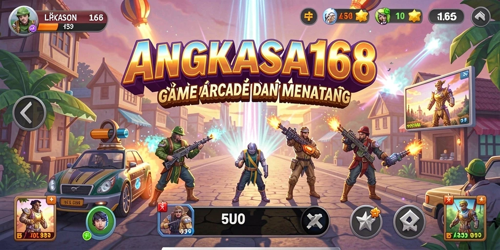 Tampilan gameplay seru dalam ANGKASA168 penuh tantangan.