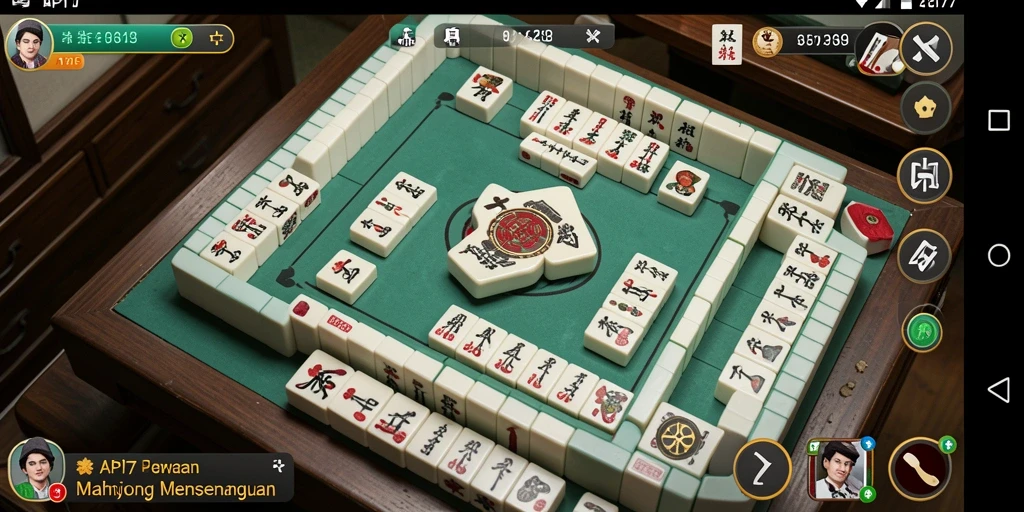 Tampilan utama gameplay API77 yang menarik dan penuh tantangan Mahjong.