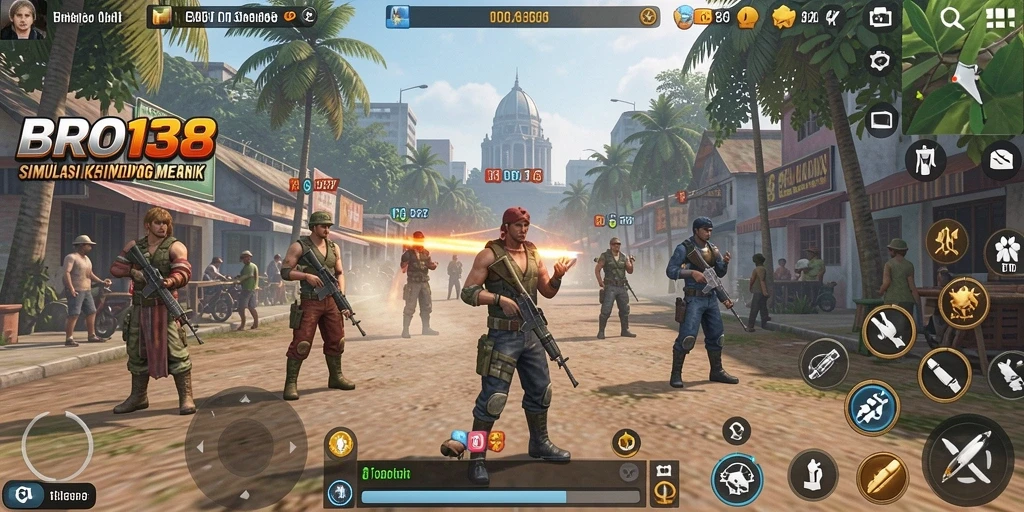 Tampilan gameplay BRO138 dengan simulasi kehidupan yang menarik.