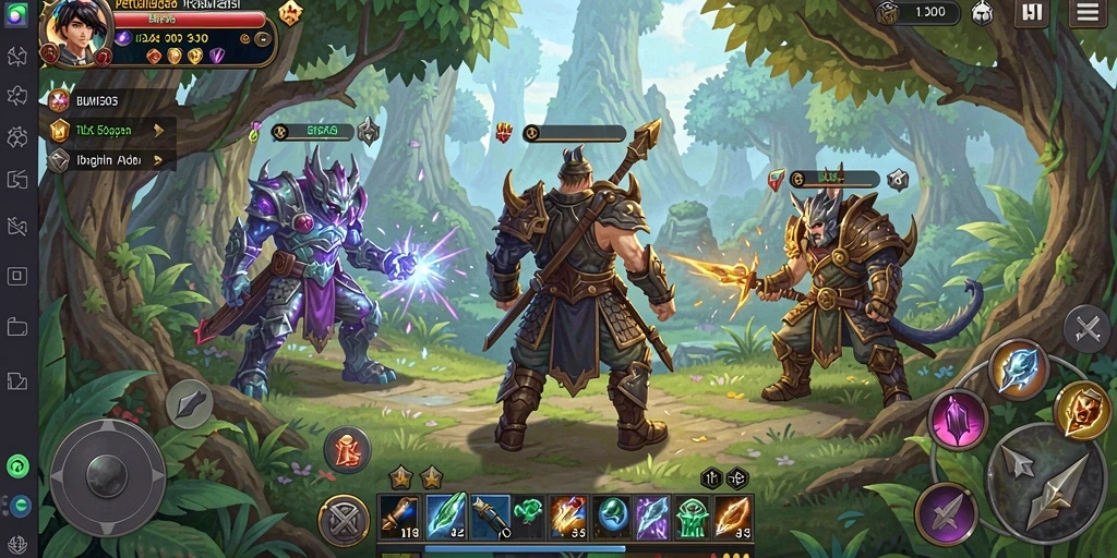 Tampilan gameplay BUMI303 yang seru dan mengasyikkan.