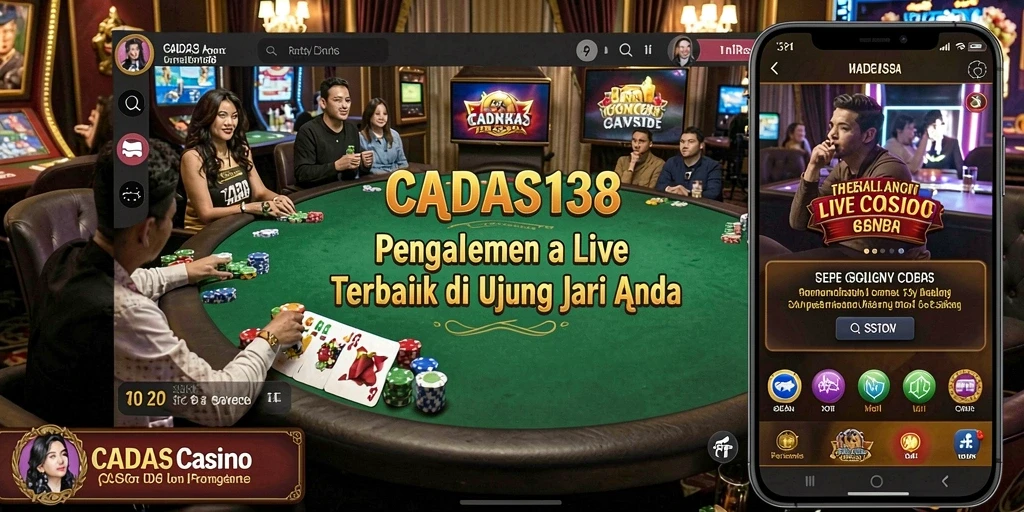Gameplay seru di aplikasi Live Casino CADAS138 yang penuh tindakan.