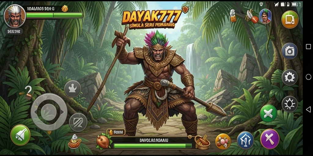 Screenshot menampilkan gameplay seru dalam <strong>DAYAK777</strong> yang penuh aksi.