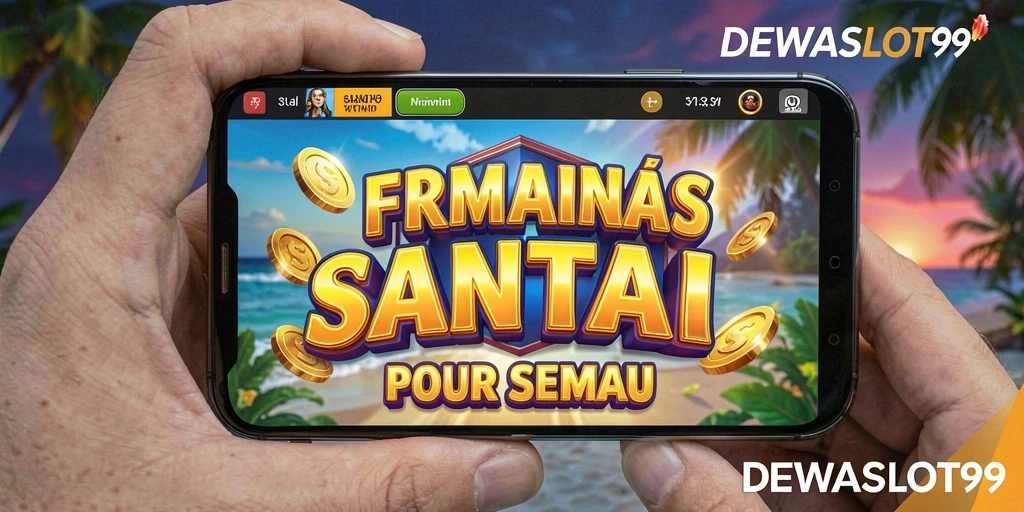 Tampilan gameplay DEWASLOT99 yang penuh warna dan menarik.