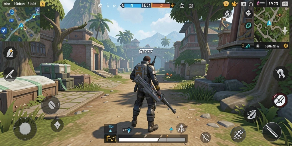 Screenshot utama GT777 menampilkan gameplay Simulation yang realistis.