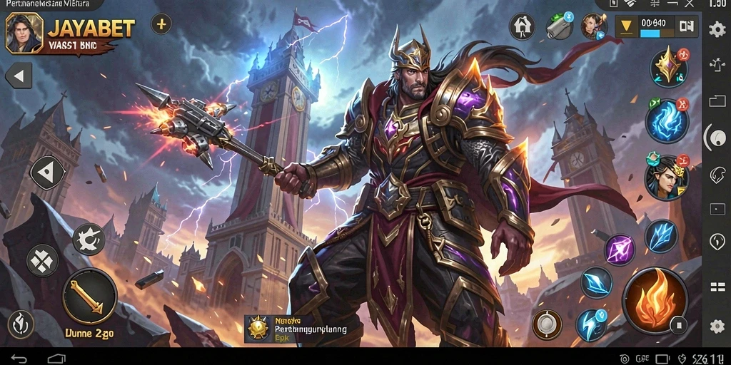 Gameplay menegangkan dengan strategi menara pertahanan yang seru.