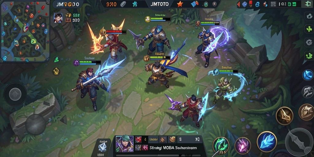 Tampilan gameplay menarik dan seru dalam JMTOTO dengan karakter unik.