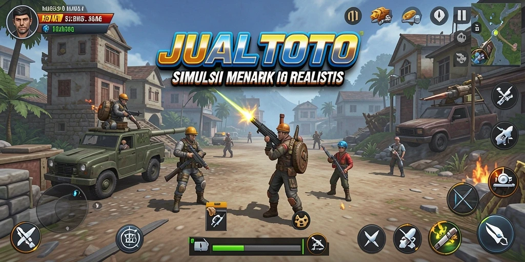 Tampilan gameplay JUALTOTO yang memukau dan realistis.