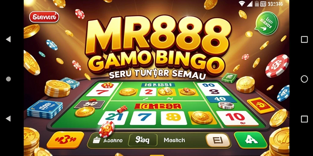 Tampilan menarik dari gameplay Bingo di MR888.