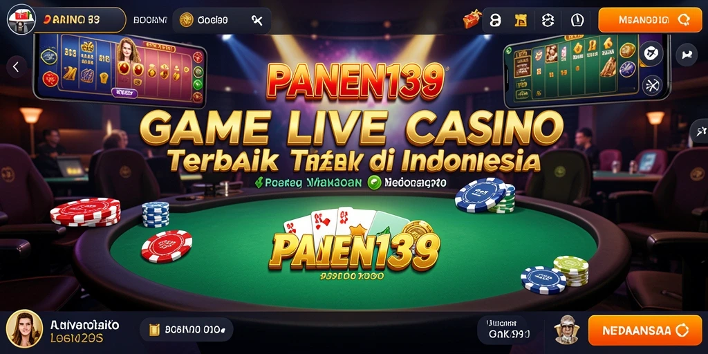 Tampilan menarik dari gameplay di PANEN138 Live Casino.