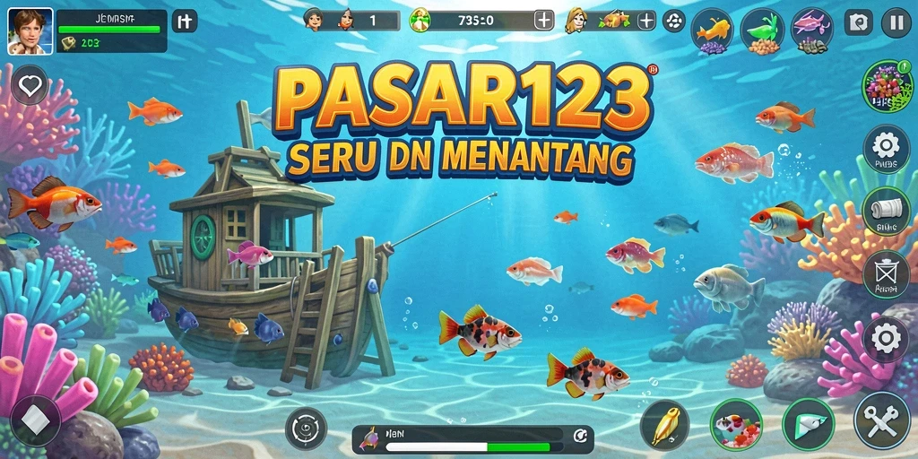 Tangkapan ikan yang spektakuler di PASAR123 menunjukkan keseruan memancing.