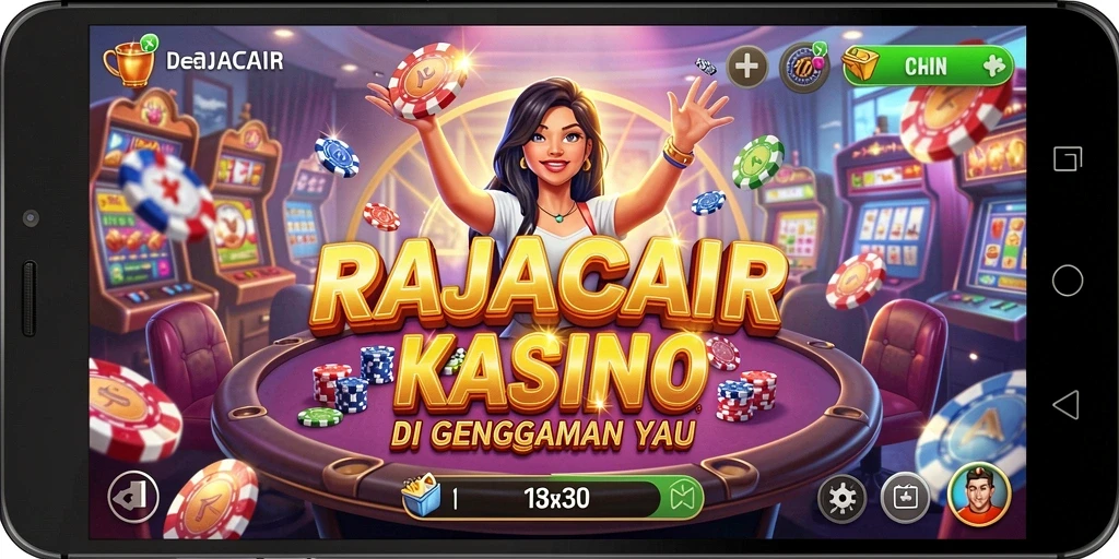 Tampilan gameplay seru di RAJACAIR dengan grafis menakjubkan.