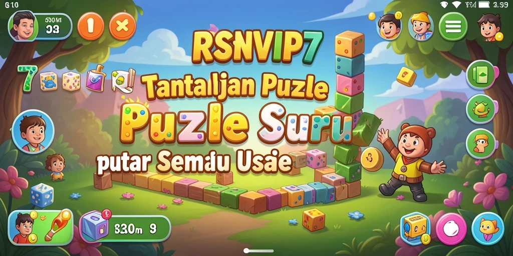 Tampilan gameplay RSNVIP7 dengan tantangan puzzle yang menarik.