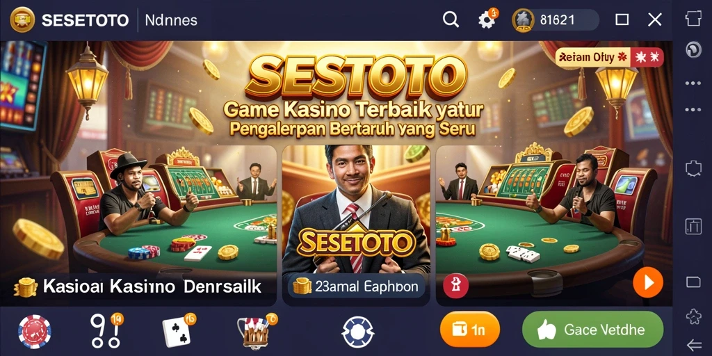 Tampilan gameplay menarik SESETOTO dengan grafis mengesankan.