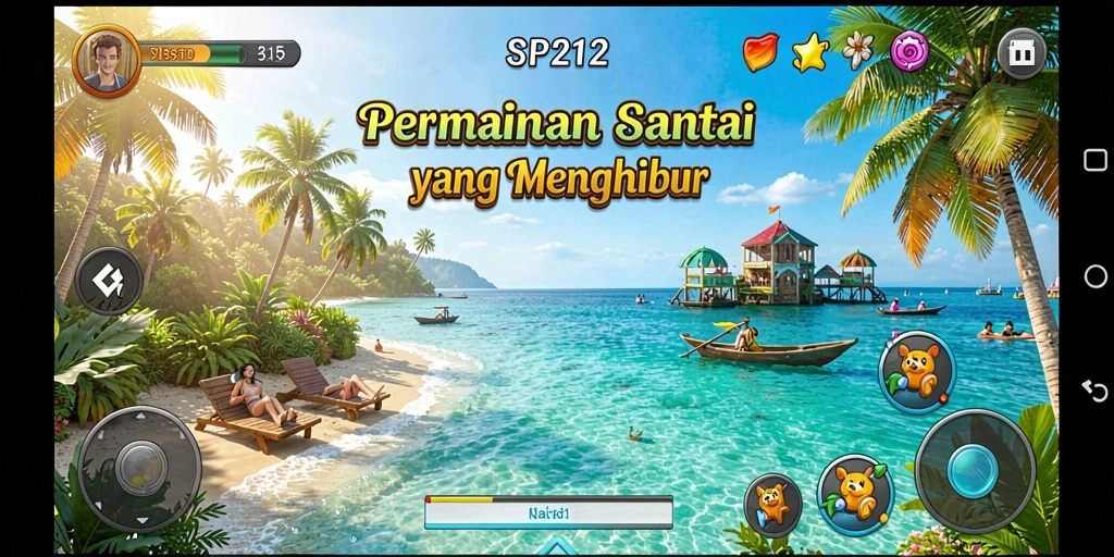 Tampilan gameplay SP212 yang menarik dan interaktif.